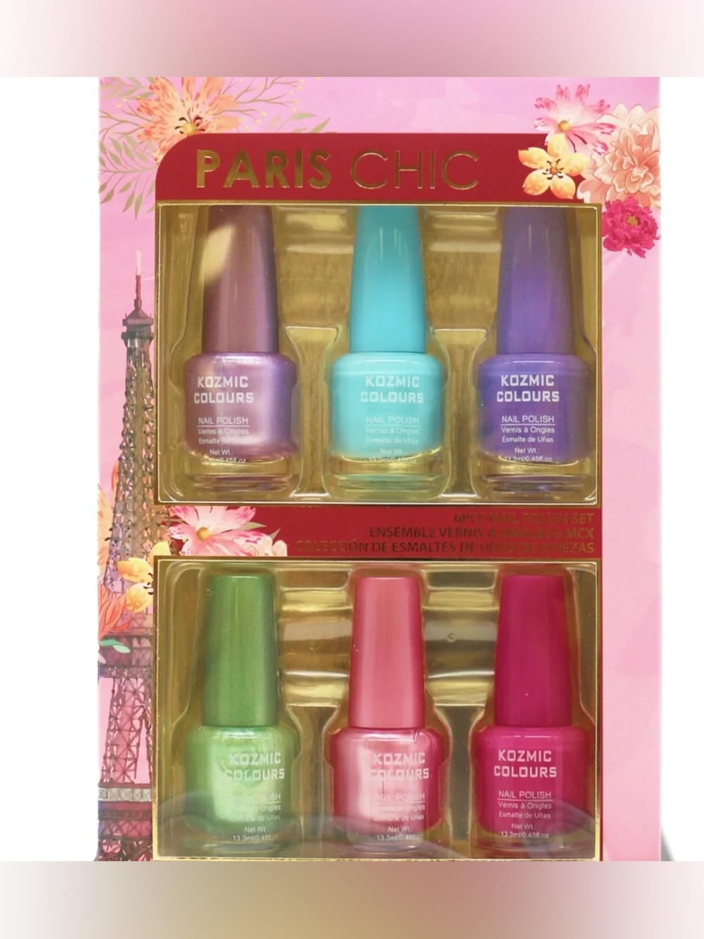 Kozmic Colours Paris Nail Polish Set